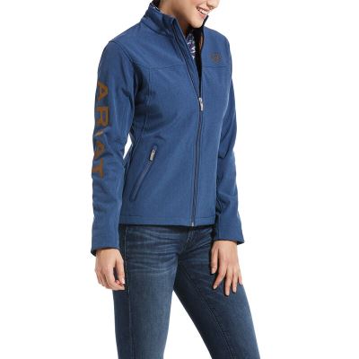 Ariat New Team - Softshell Jas DonkerBlauw Dames - 10094-361